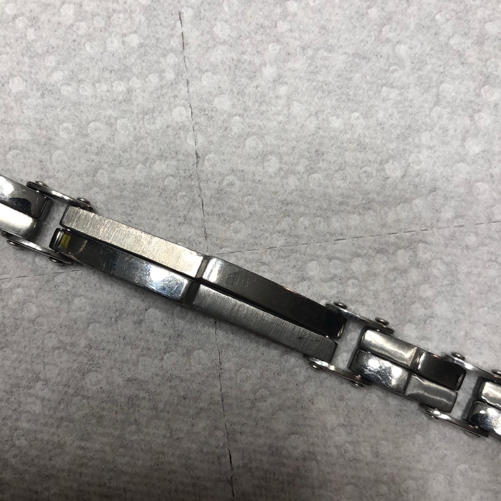 Men’s Stainless Steel Bracelet 9”